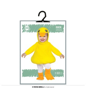 DISFRAZ DE PATO PATITO