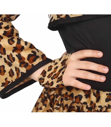 DISFRAZ DE LEOPARDA NIÑA