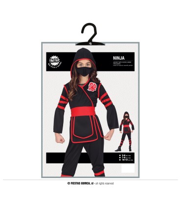 DISFRAZ DE NINJA INFANTIL
