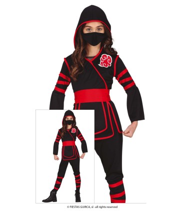 DISFRAZ DE NINJA INFANTIL