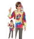 DISFRAZ DE HIPPIE NIÑO INFANTIL