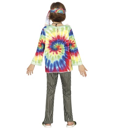 DISFRAZ DE HIPPIE NIÑO INFANTIL