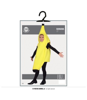 DISFRAZ DE PLATANO INFANTIL