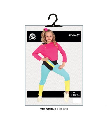 DISFRAZ DE GIMNASTA INFANTIL