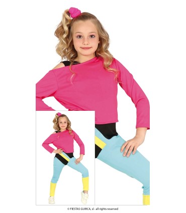 DISFRAZ DE GIMNASTA INFANTIL