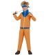 DISFRAZ DE NINJA NARANJA