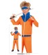 DISFRAZ DE NINJA NARANJA