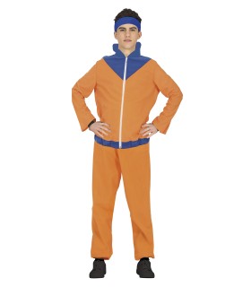 DISFRAZ DE NINJA NARANJA