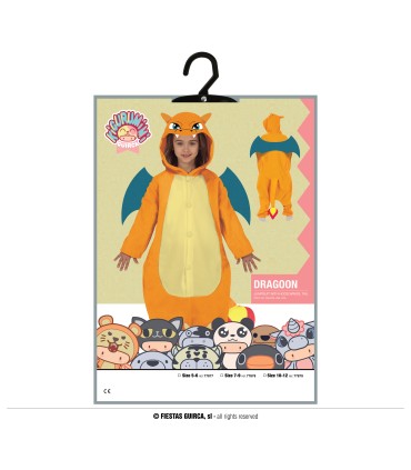 DISFRAZ DE DRAGON INFANTIL