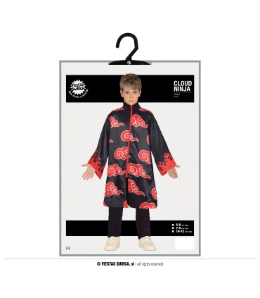 DISFRAZ DE NINJA KIMONO INFANTIL
