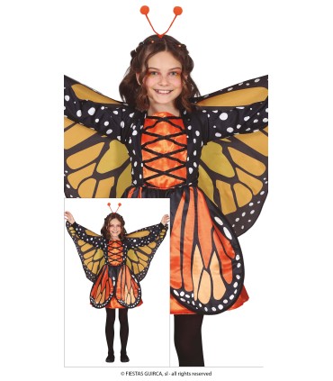 DISFRAZ DE MARIPOSA INFANTIL