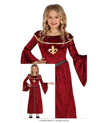 DISFRAZ DE PRINCESA MEDIEVAL