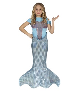 DISFRAZ DE SIRENA INFANTIL