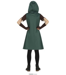 DISFRAZ DE ARQUERA INFANTIL