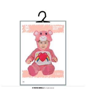 DISFRAZ DE OSITO ARCOIRIS BEBE