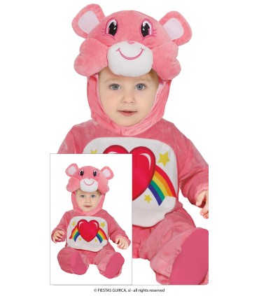 DISFRAZ DE OSITO ARCOIRIS BEBE