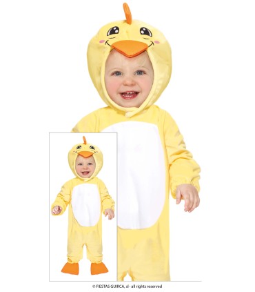 DISFRAZ DE PATITO BEBE