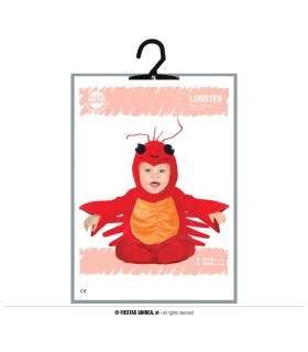 DISFRAZ DE LANGOSTA BEBE