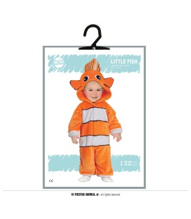 DISFRAZ DE PEZ PAYASO BEBE