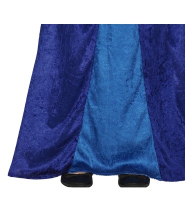 PRINCESA  MEDIEVAL AZUL  INFANTIL