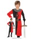 REY MEDIEVAL ROJO/NEGRO  INFANTIL