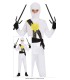 NINJA  BLANCO GUERRERO  INFANTIL