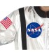 ASTRONAUTA  INFANTIL NASA  PLATEADO