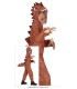 DINOSAURIO MARRON  INFANTIL