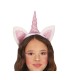 UNICORNIO VESTIDO CON DIADEMA  INFANTIL