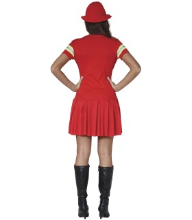 DISFRAZ DE BOMBERA ADULTA