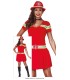 DISFRAZ DE BOMBERA ADULTA