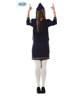 DISFRAZ DE AZAFATA ADULTA