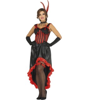 DISFRAZ DE CAN CAN ADULTA