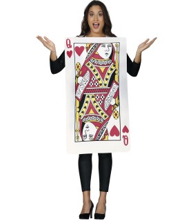 DISFRAZ DE DAMA DE CARTAS ADULTA TALLA L 42-44
