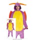 DISFRAZ DE PIJAMA DRAGÓN ADULTA TALLA L 42-44
