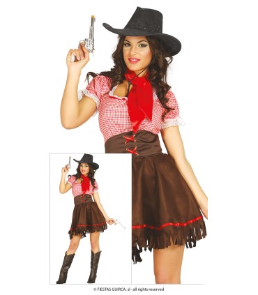 DISFRAZ DE COWGIRL ADULTA