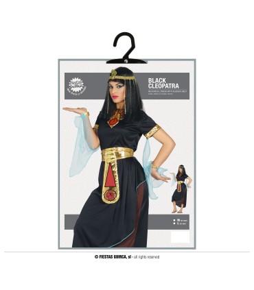 DISFRAZ DE CLEOPATRA NEGRA ADULTA