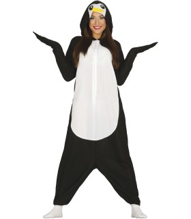DISFRAZ DE PIJAMA PINGÜINO ADULTA