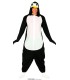 DISFRAZ DE PIJAMA PINGÜINO ADULTA