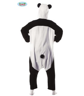 DISFRAZ DE PIJAMA PANDA ADULTA