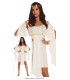 DISFRAZ DE GRIEGA BLANCA