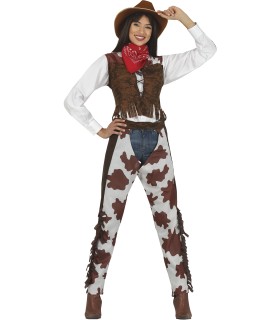 DISFRAZ DE VAQUERA - COWBOY MUJER