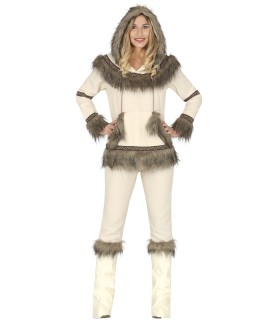 DISFRAZ DE ESQUIMAL MUJER