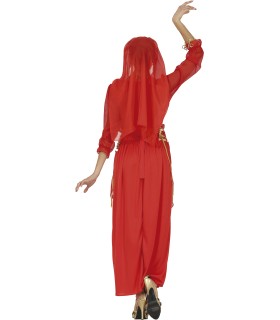 DISFRAZ DE INDIA - BOLLYWOOD ROJA MUJER