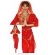 DISFRAZ DE INDIA - BOLLYWOOD ROJA MUJER