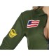DISFRAZ DE PILOTO MUJER - TOP GUN
