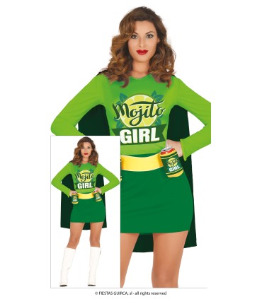 DISFRAZ MISS MOJITO ADULTA