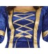 DAMA  MEDIEVAL  AZUL  ADULTO