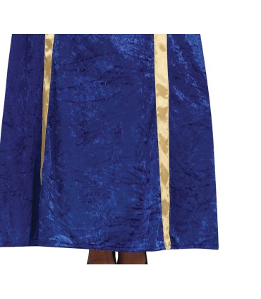 DAMA  MEDIEVAL  AZUL  ADULTO