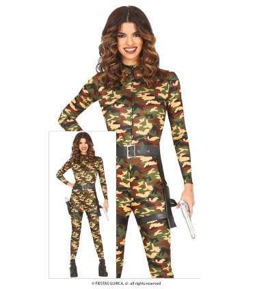 MILITAR MUJER ADULTO